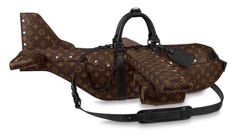 plane bag lv|lv airplane purse price.